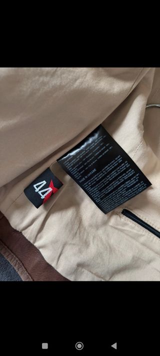Chaqueta moto Dainese mujer cuero marrón