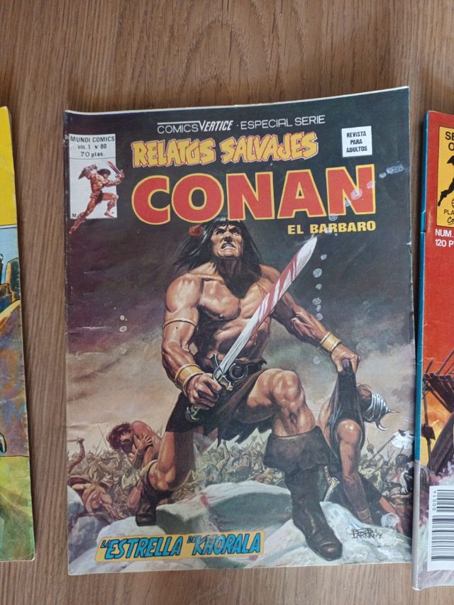 5 cómics de Conan el Bárbaro
