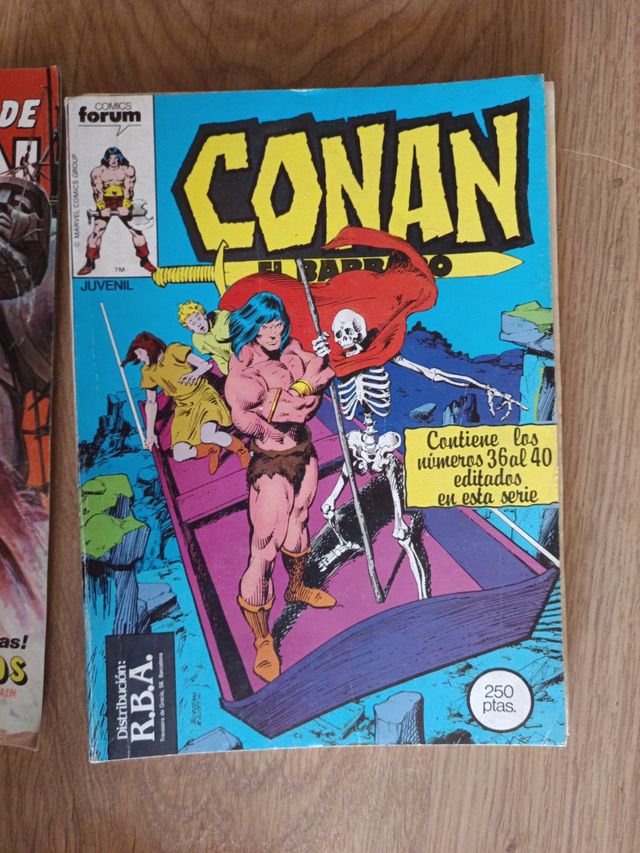 5 cómics de Conan el Bárbaro