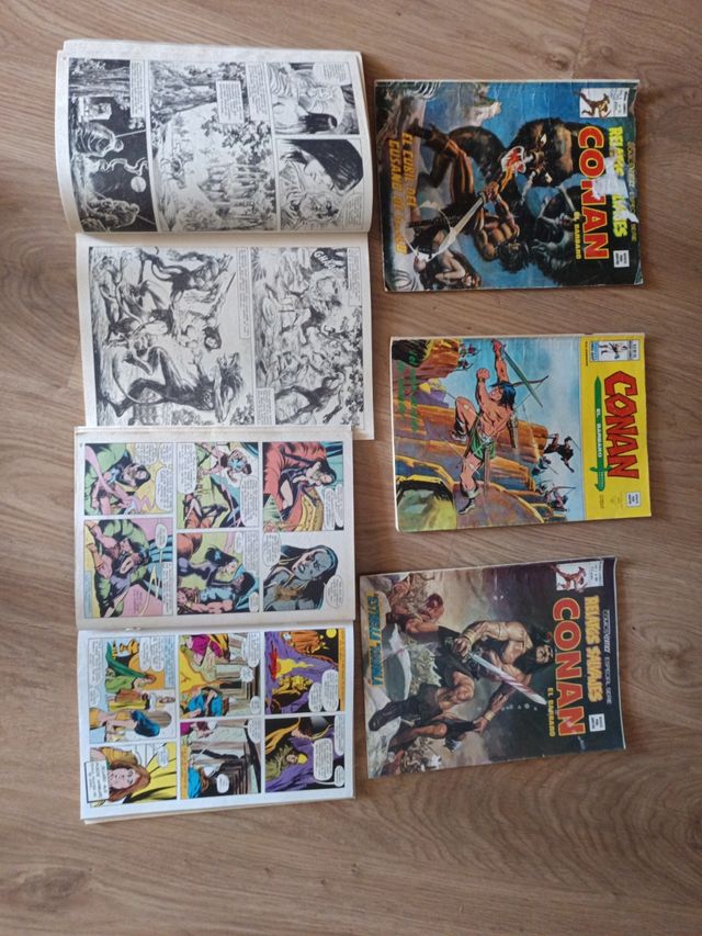 5 cómics de Conan el Bárbaro