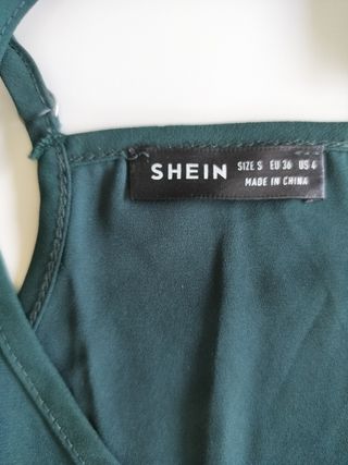 Top SHEIN verde M