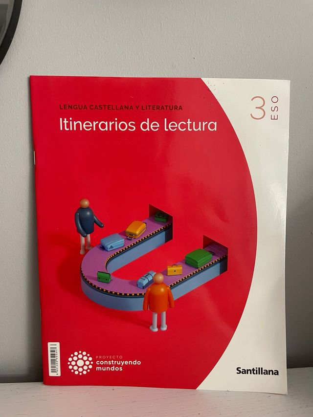 Libro lengua itinerarios de lectura, 3ESO santilla