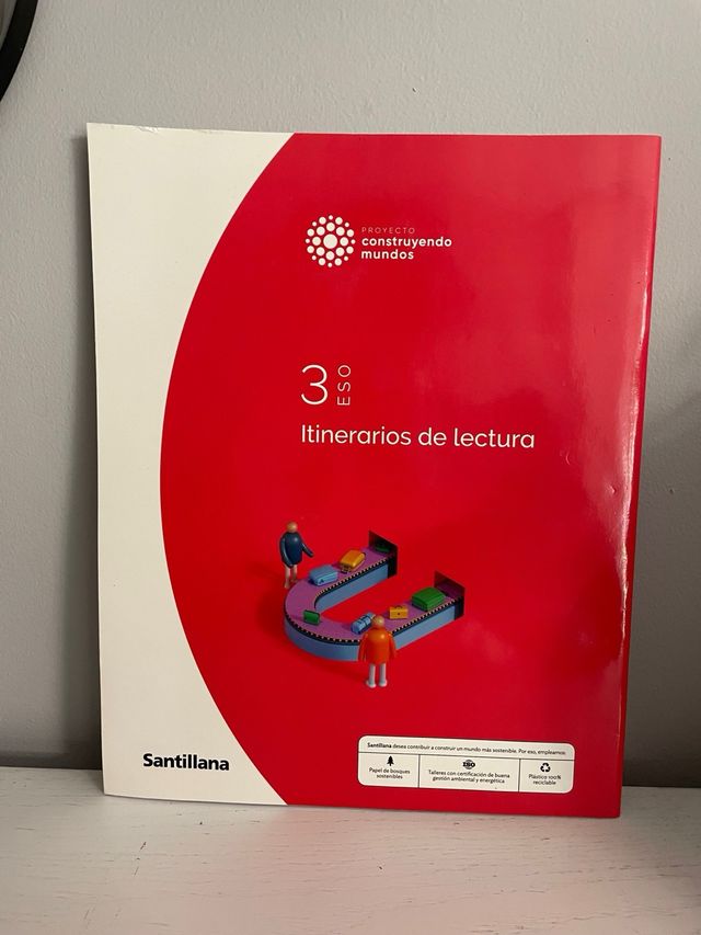 Libro lengua itinerarios de lectura, 3ESO santilla