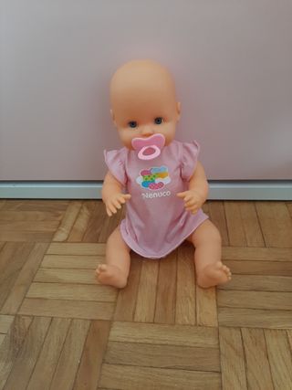 Carrito bebé muñeca rosa