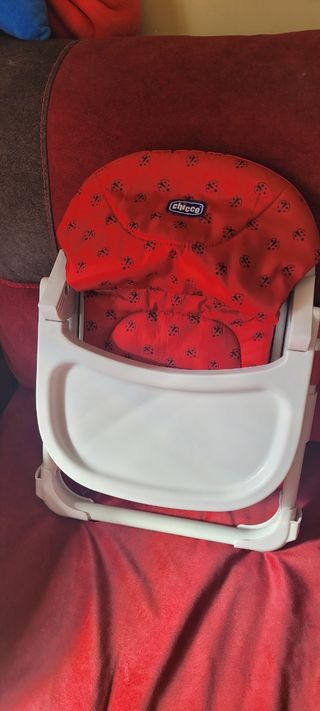 Trona Chicco roja plegable