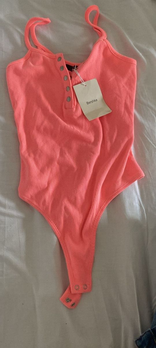Body Bershka Naranja
