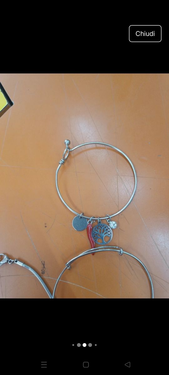 Kit gioielli argento