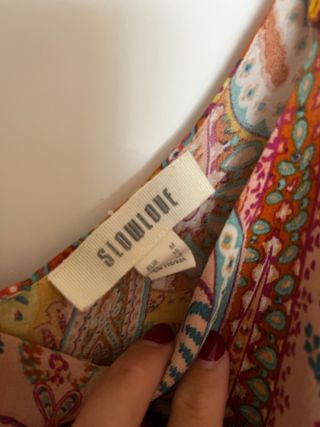 Mono largo estampado multicolor SLOW LOVE