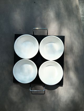 Juego 4 boles porcelana