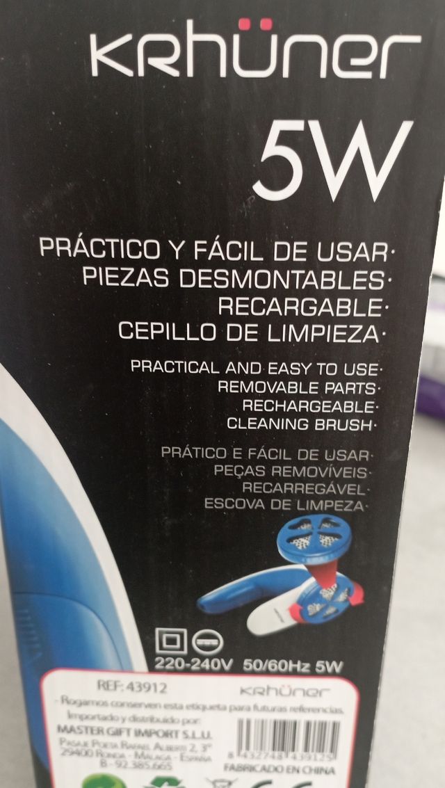 Quitapelusas Krhüner 5W Recargable
