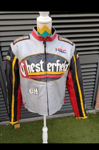 Chaqueta cuero Chesterfield Honda