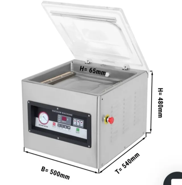 Envasadora vacío profesional hostelería