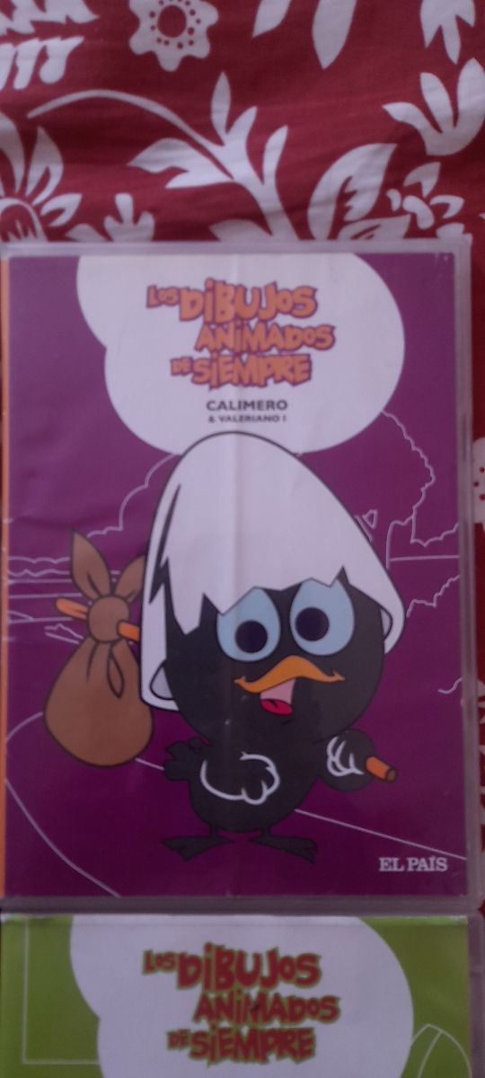 4 DVDs dibujos animados infantiles