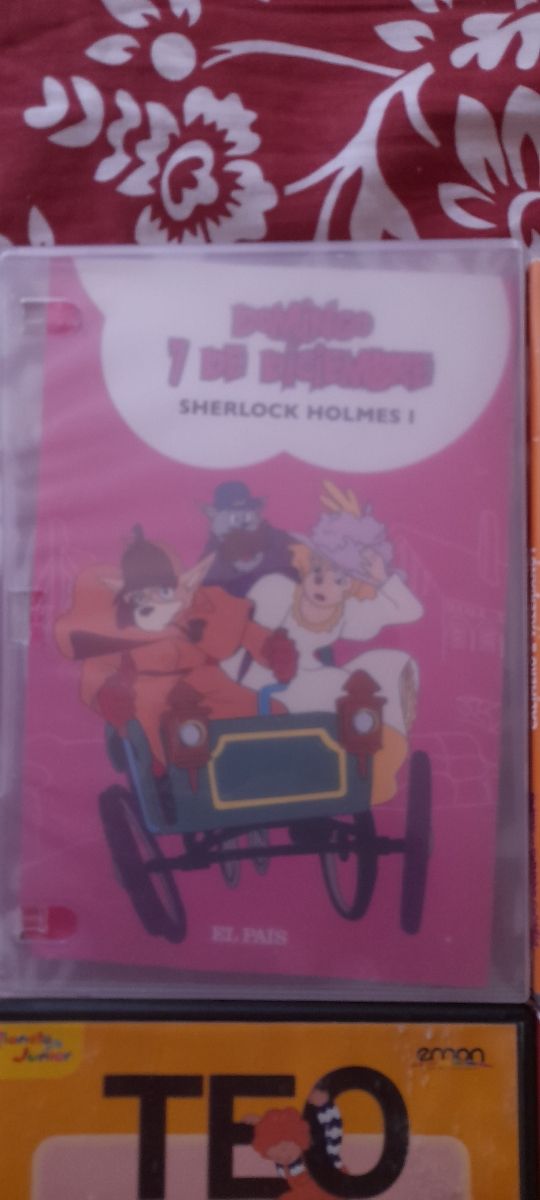 4 DVDs dibujos animados infantiles