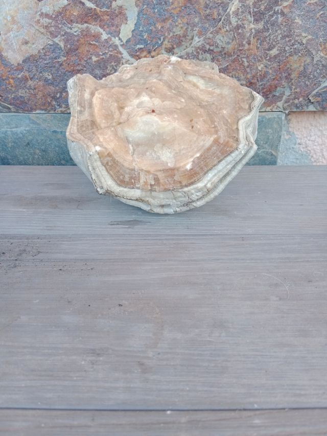 Estalactita decorativa beige