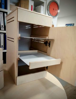 Conjunto de muebles auxiliares para camper 