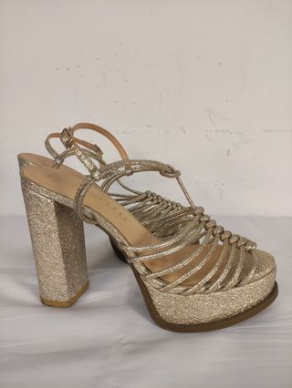 Sandali CECONELLI oro, tacco alto