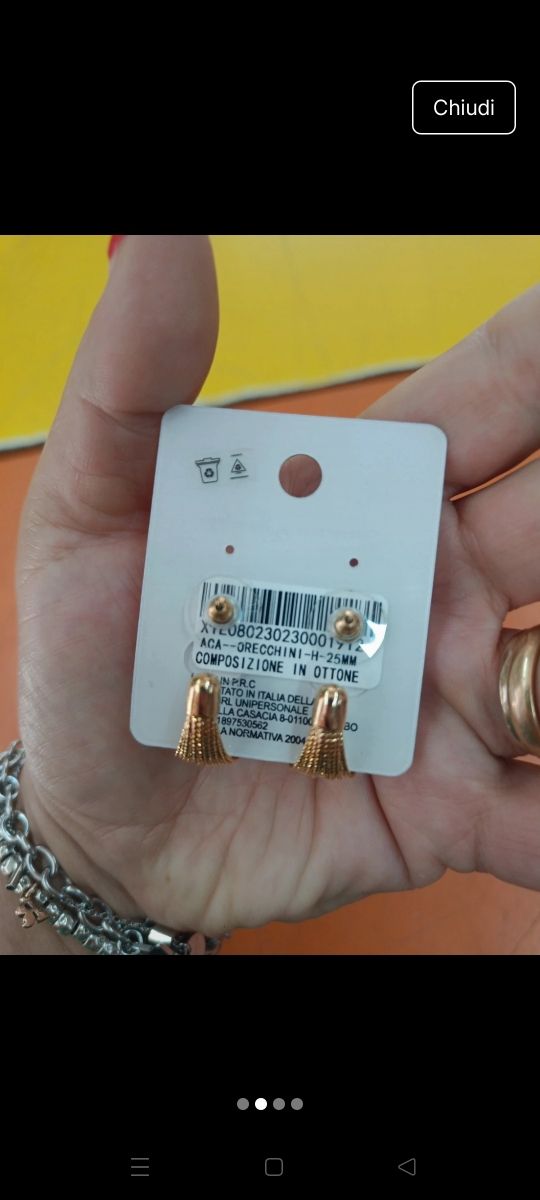 Orecchini oro - Gioielli moda