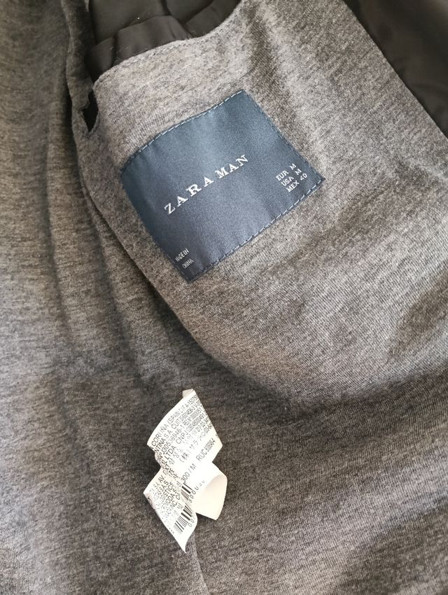 Cazadora bomber negra unisex