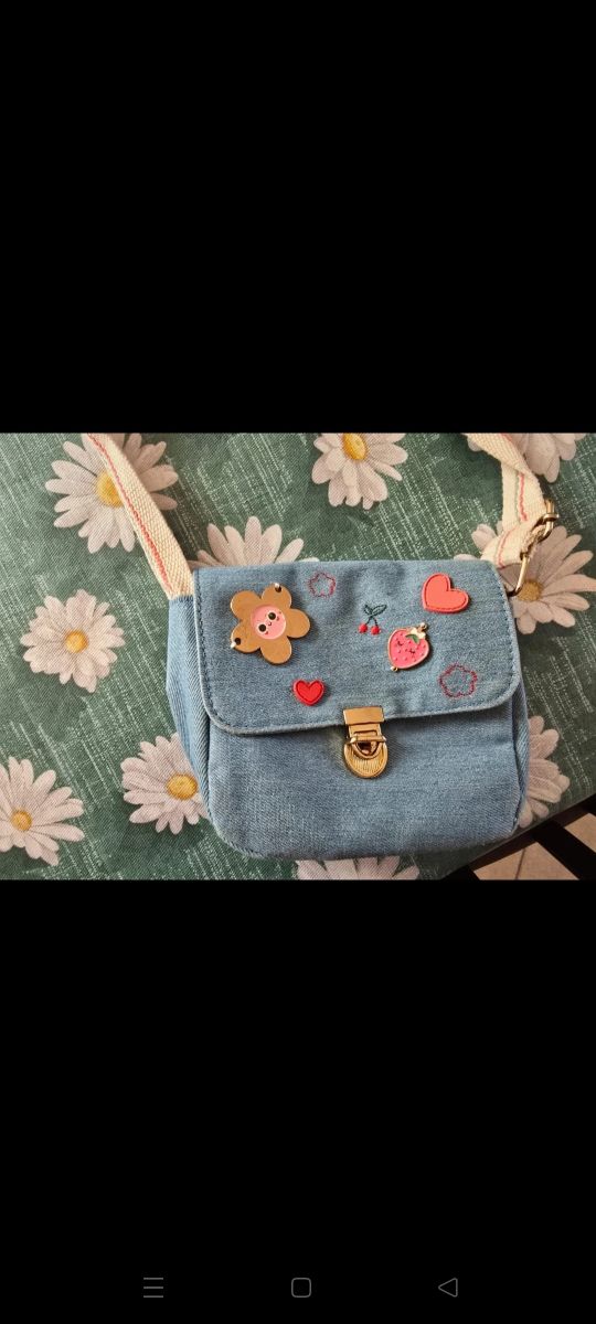 Mini borsetta jeans bimba