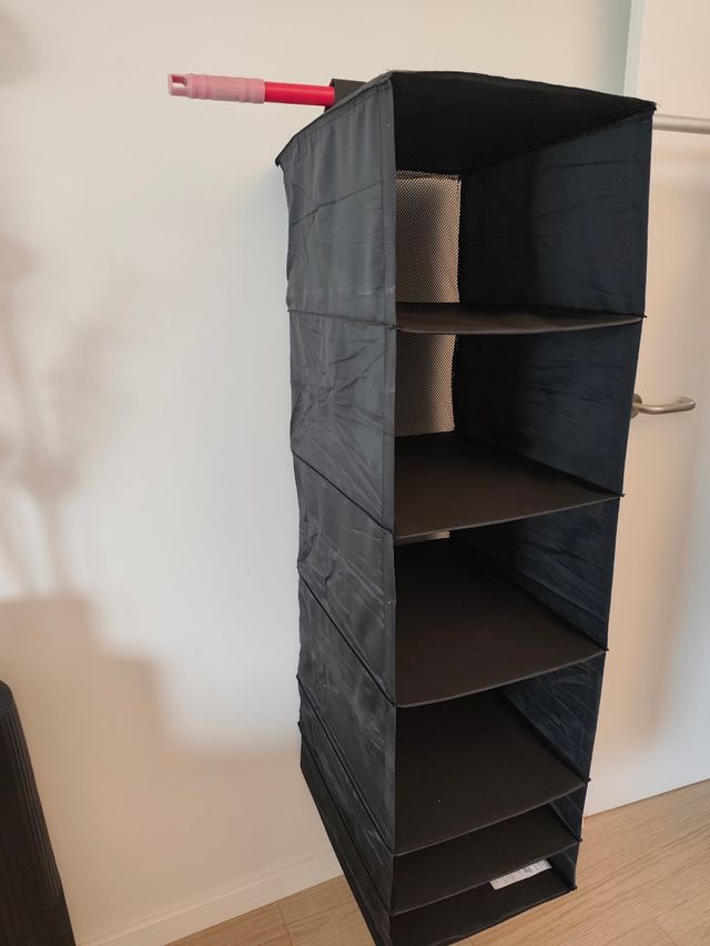 Organizador tela Ikea - Negro