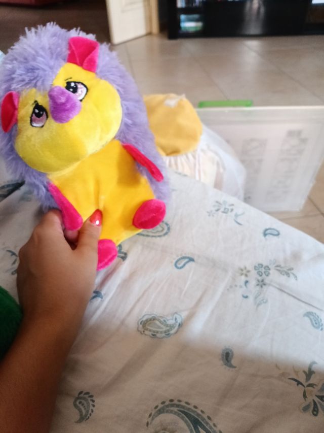 Peluche Riccio colorato