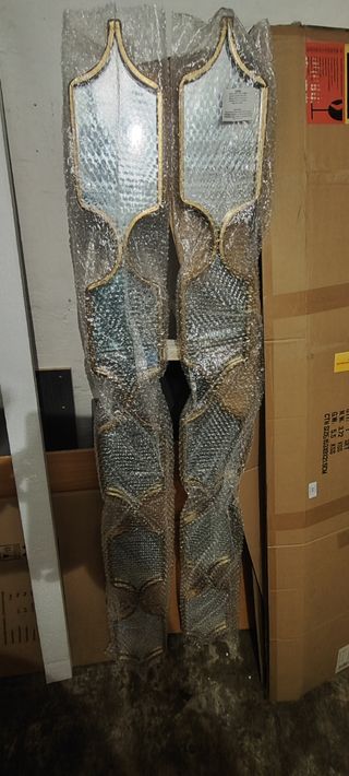 2 Espejos dorados - Decoración