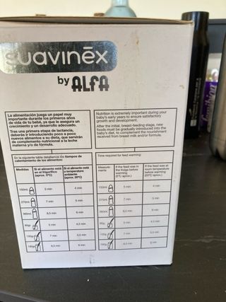 Calentador biberones Suavinex Link y 2 chupetes