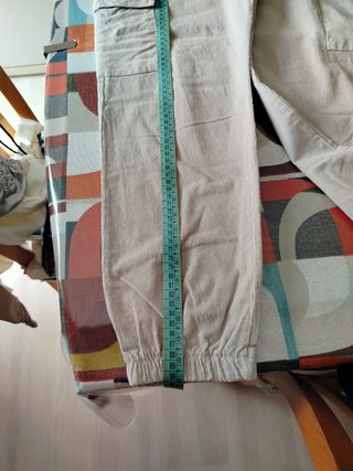 Pantaloni Cotone Beige - Nuovo