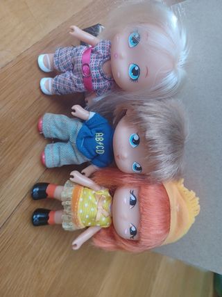 3 Muñecas Mini