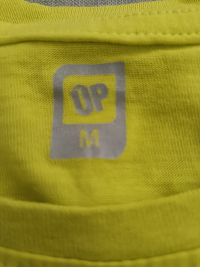 Camiseta corta verde mujer