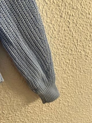 Cárdigan Lefties azul bebé 