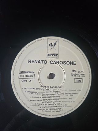 Vinilo Renato Carosone - Vuelve Carosone