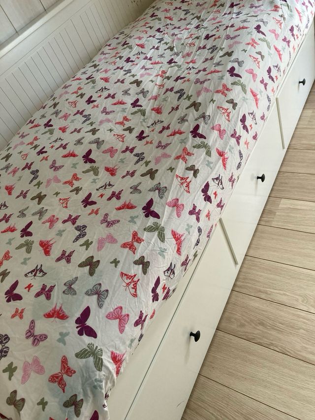 Funda nórdica cama 90 - Mariposas Reversible.