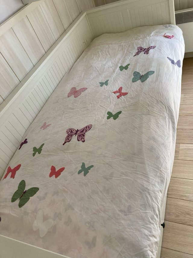 Funda nórdica cama 90 - Mariposas Reversible.