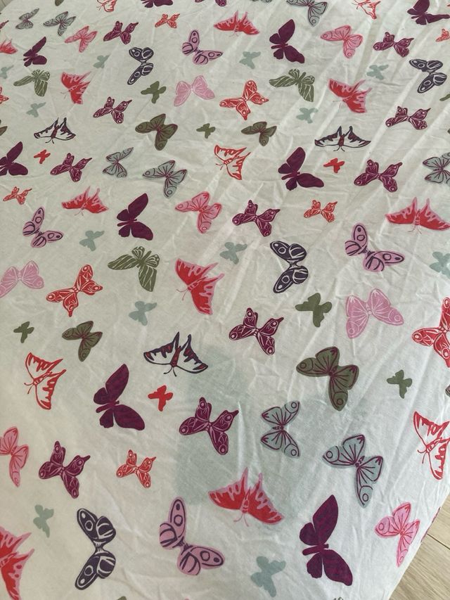 Funda nórdica cama 90 - Mariposas Reversible.