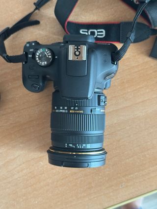 Canon EOS 2000D + Objetivo 50mm 1.8 + Sigma 17-50m