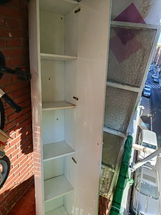Mueble baño blanco 30x25x192cm