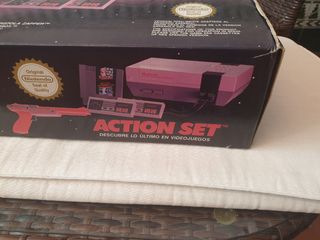 Nintendo NES Action Set. COMPLETA Pal Esp. 
