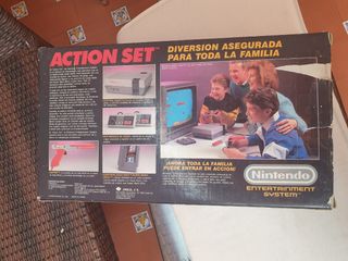 Nintendo NES Action Set. COMPLETA Pal Esp. 