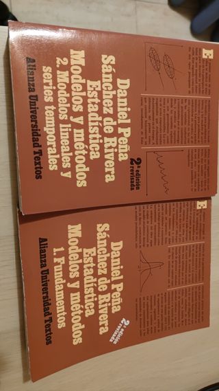 Estadística Modelos y Métodos 2 Tomos
