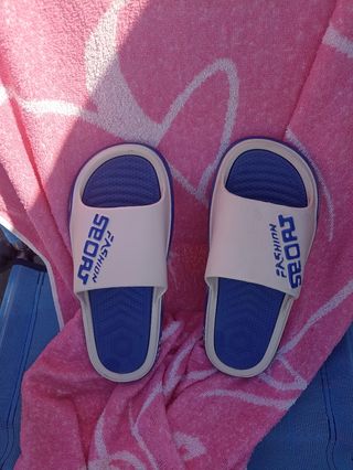 Chanclas SBOBS - Azul/Blanco - #43
