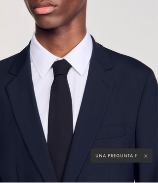 Traje Sandro Paris Azul Marino
