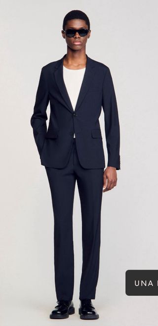 Traje Sandro Paris Azul Marino