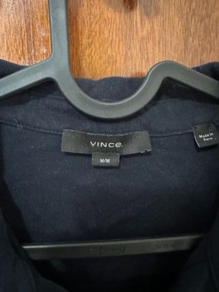 Camisa VINCE negra M - Impecable