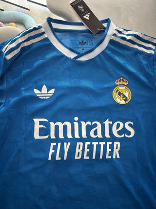 Camiseta Real Madrid Adidas M Azul