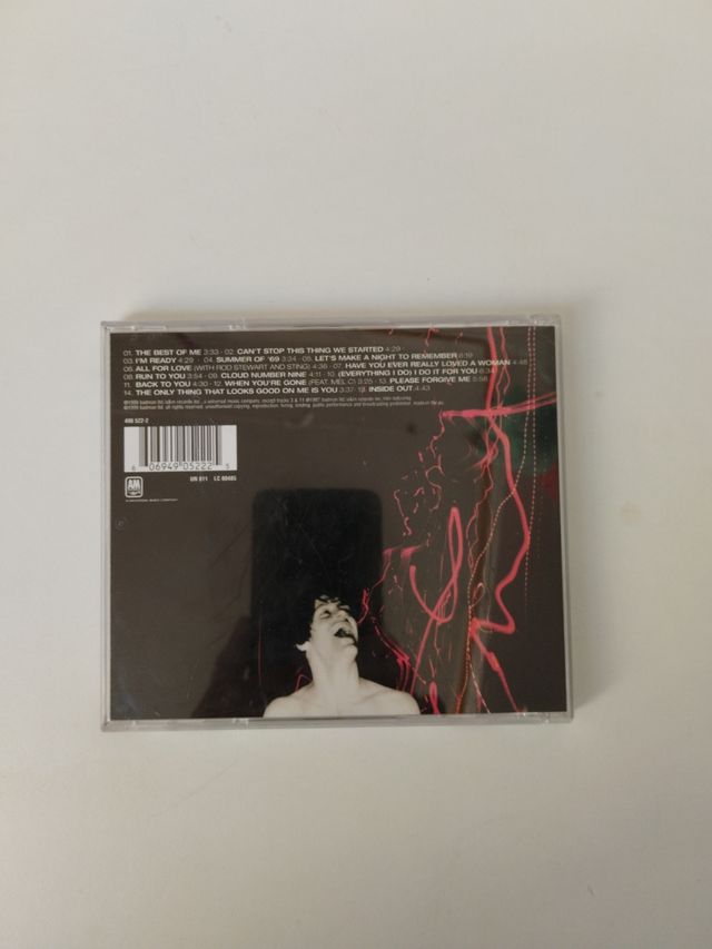 CD Bryan Adams - Lo mejor de mí