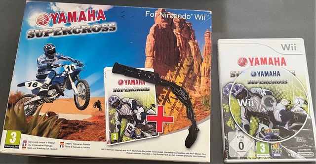 Yamaha Supercross Wii + Manubrio