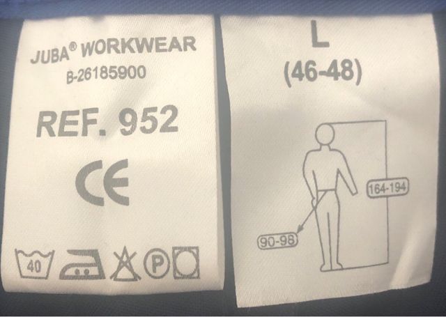2 Pantalones JUBA Trabajo  1=26€ (2=45€) 1-M & 1-L