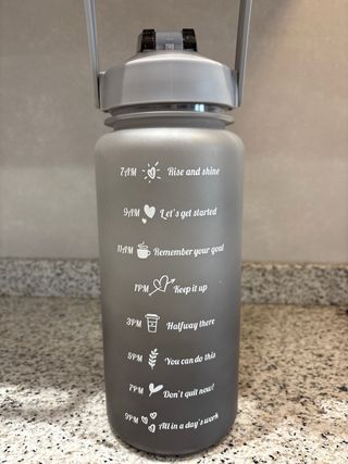 Borraccia fitness 2L - Grigia